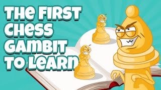 The First Gambit You Should Ever Learn  ChessKid [upl. by Eciruam]