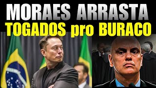 🚨Bomba Moraes Arrasta os 10 Togados para o Buraco  Alexandre Files [upl. by Japeth198]