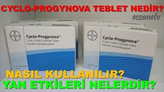 CycloProgynova Tablet NedirCycloProgynovanın Yan Etkileri NedirCycloProgynova Nasıl kullanılır [upl. by Ingalls407]