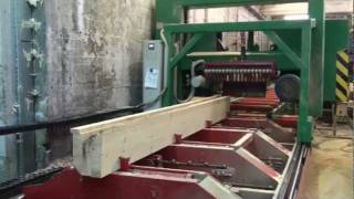 BAND SAWMILL Mebor HTZ 1200 SP  Resawing [upl. by Nal]