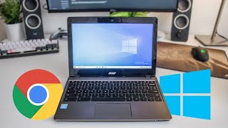 Install Windows Or Any OS on a Chromebook 2022 [upl. by Fital]