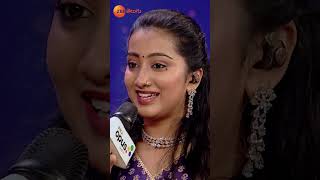 Abhigna’s Flower Guess Game Cheppagaluthundha  SAREGAMAPA Telugu shorts Sun 830PM  Zee Telugu [upl. by Keene]