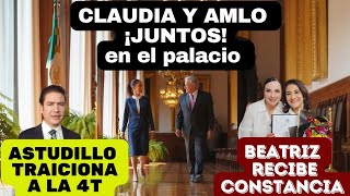 CLAUDIA SHEINBAUM EN EL PALACIO y Más [upl. by Sherris]