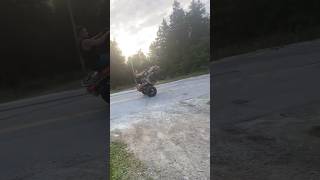 Can am renegade wheelie [upl. by Lindberg966]