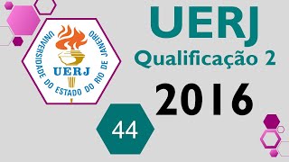 UERJ 2016  2° EQ Questão 44  quotA temperatura e a pressão afetam a solubilidade do oxigênio no quot [upl. by Nosdrahcir]