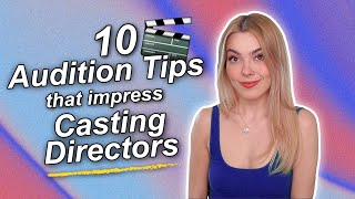 Easy Audition Tips that Make you Better FAST 2024 [upl. by Nauq410]