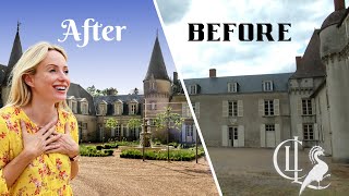 16 YEARS IN 16 MINUTES  The RENOVATION of our CHATEAU COURTYARD [upl. by Rebe504]