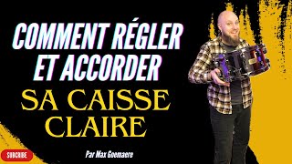 Comment accorder une caisse claire  Tuto complet Accordage Caisse Claire [upl. by Yusem643]