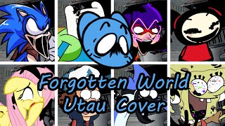 Forgotten World but Every Turn a Different Character Sing It FNF Forgotten World  UTAU Cover [upl. by Bullis770]