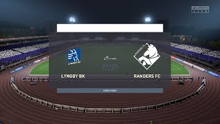 Lyngby vs Randers FC 20082023 3F Superliga 2023 FIFA 23 [upl. by Arreyt374]