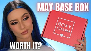 MAY BOXYCHARM BASE BOX UNBOXING amp REVIEW  BOXYCHARM MAY 2022 SPOILERS [upl. by Ahsac]