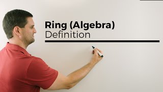 Ring Algebra Definition  Mathe by Daniel Jung [upl. by Tenner]