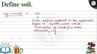 Define soil [upl. by Sebastien]