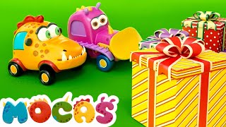 A new episode of Mocas Cars cartoons for kids Jesses Birthday Full episodes amp kids’ animation [upl. by Anpas]