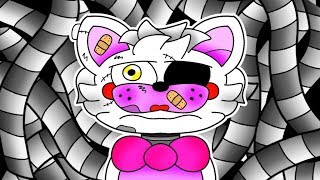 Foxy Jr and Tangle Fixes Mangle Minecraft Daycare Roleplay [upl. by Eitsrik790]