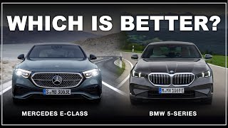 BMW 5 Series vs Mercedes E Class  WHICH IS BETTER [upl. by Enitsenrae]