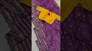 Saree with stitched and Unstitched available whats app 6304036612 [upl. by Anan10]