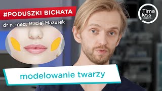 Redukcja poduszek tłuszczowych Bichata  dr n med Maciej Mazurek [upl. by Lleznol]