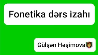 Azərbaycan dili Fonetika Miq sertfikasiya və abituriyent hazırlığı [upl. by Iyre]