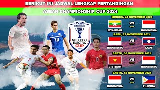 Terbaru Jadwal Piala AFF Senior 2024  Pembagian Grup Piala AFF 2024 [upl. by Wimsatt]