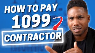 How To Pay A 1099 Contractor As An LLC Owner [upl. by Nnylahs482]