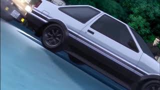 Initial D Final Stage  AE86 vs AE86  Shinji vs Takumi  Nuage  Crazy Little Love [upl. by Defant]