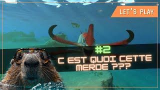 AU SECOURS C EST QUOI CETTE MERDE   Subnautica ep 2 [upl. by Ahsinak]