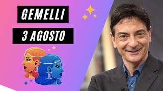 Gemelli ♎️ Loroscopo di Paolo Fox  3 Agosto 2024  Spiaggiati ma soddisfatti [upl. by Ennovyahs]