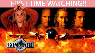 CON AIR 1997  FIRST TIME WATCHING  MOVIE REACTION [upl. by Dnumde]