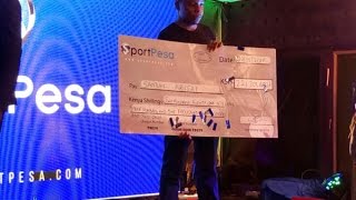 Man wins Sh221 million SportPesa mega jackpot [upl. by Arag]