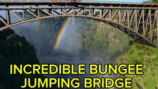 INCREDIBLE PLACE TO DO BUNGEE JUMPING IN AFRICA [upl. by Aidualk485]