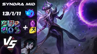 MID Syndra vs Hwei  EU Challenger Patch 148 [upl. by Rosemaria]