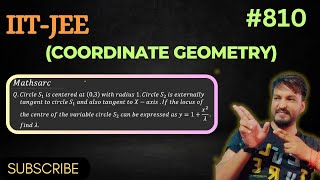 810 Jee maths problem based on coordinate geometry  circle [upl. by Aelak]