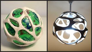 ❣DIY Lampshade Using a Ball❣ [upl. by Nodab75]