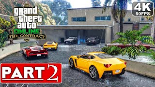 GTA 5 ONLINE The Contract DLC Gameplay Walkthrough Part 2 4K 60FPS PC ULTRA  No Commentary [upl. by Allicserp927]