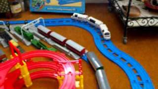 プラレール Tomy Thomas  Furano express in Burgundy [upl. by Isewk]