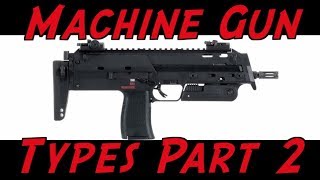 Machine Gun Terminology Part 2 SMG PDW amp Machine Pistol [upl. by Ehsom]