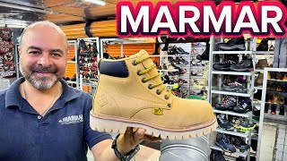 Marmar Fábricante de bota de trabajo y botas de campismo en León Guanajuato Boots industrial piel [upl. by Munro]