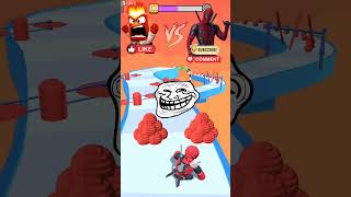 Anger Inside Out vs Deadpool Wolverine Who Will win❓👺🤡shorts deadpool insideout2 ropeman [upl. by Noe725]