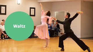 Waltz Show Dance at Ultimate Ballroom Dance Studio [upl. by Enier]