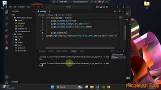 Theme mode LIGHT and DARK mode flet Lesson 0001 [upl. by Cirdor509]