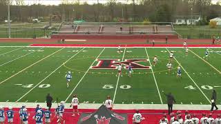 Kingsway High School vs Williamstown High School Mens Varsity Lacrosse [upl. by Adiv620]