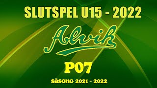 U15P07 Kvartsfinal Alvik Basket  AIK Basket [upl. by Lichtenfeld196]