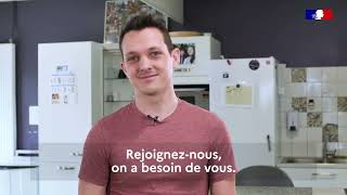 Romain éducateur spécialisé  les métiers du soin et de laccompagnement recrutent [upl. by Liahus955]