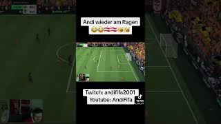 Andi wieder am Ragen 😂😂 fifa shortvideo shorts shortsvideo football [upl. by Beitch]