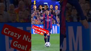 Ronaldo Vs Messi Vs Neymar Crazy Nutmeg Goals [upl. by Ahsinat]