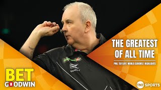 THE GREATEST DART PLAYER TO EVER LIVE🔥🎯  Phil Taylors Ultimate Highlights [upl. by Hardden]