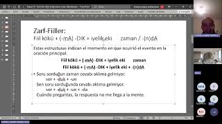 Repaso 74  Zarffiiller DIğI  yAcAğI zaman  sırada  ndA Turco Intermedio B1B2 [upl. by Steddman]