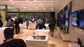 Sony retail store announcement and launch party [upl. by Fowler953]