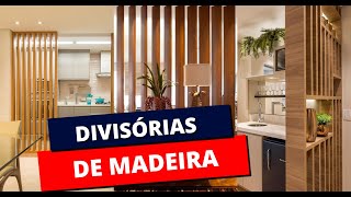 Divisórias de Madeira  Inspirações Incríveis [upl. by Marti]